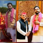 सैफई पहुंच राजकुमार पांडेय ने दी नेताजी को श्रद्धांजलि,अखिलेश से की आत्मीय मुलाकात, सोशल मीडिया पर वायरल