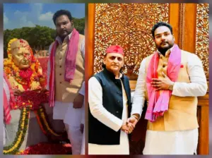 सैफई पहुंच राजकुमार पांडेय ने दी नेताजी को…